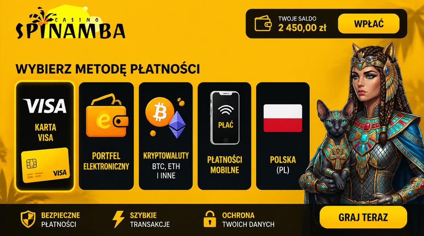 Alternatywny obraz: opcje płatności Polska karta, e-portfel, krypto, płatność mobilna